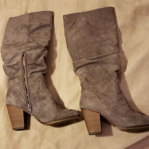 Light Brown below knee boot